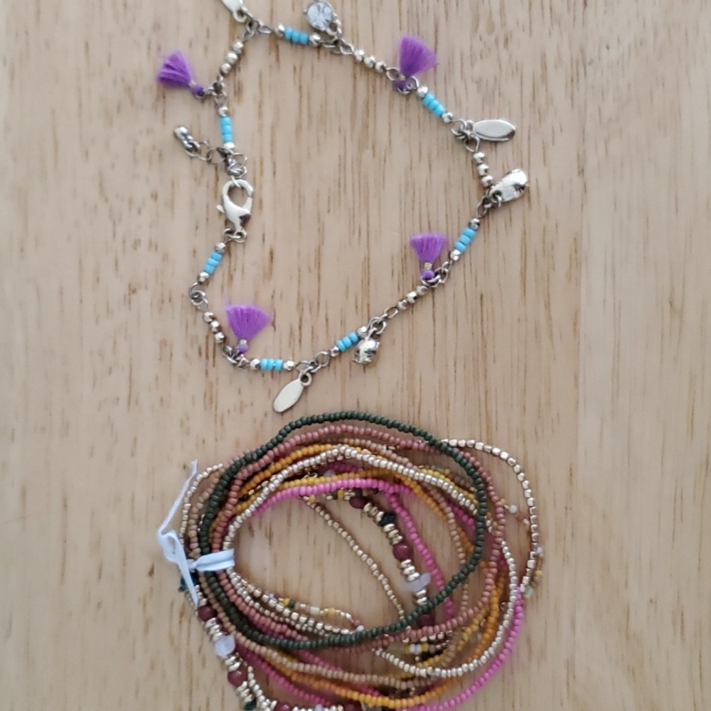 12 Stran Bracelet and Ankle Bracelet